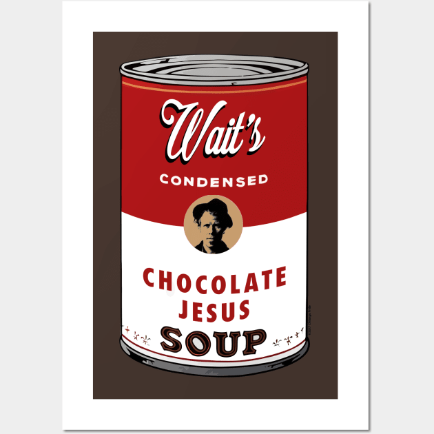 Chocolate Jesus Soup Wall Art by chilangopride